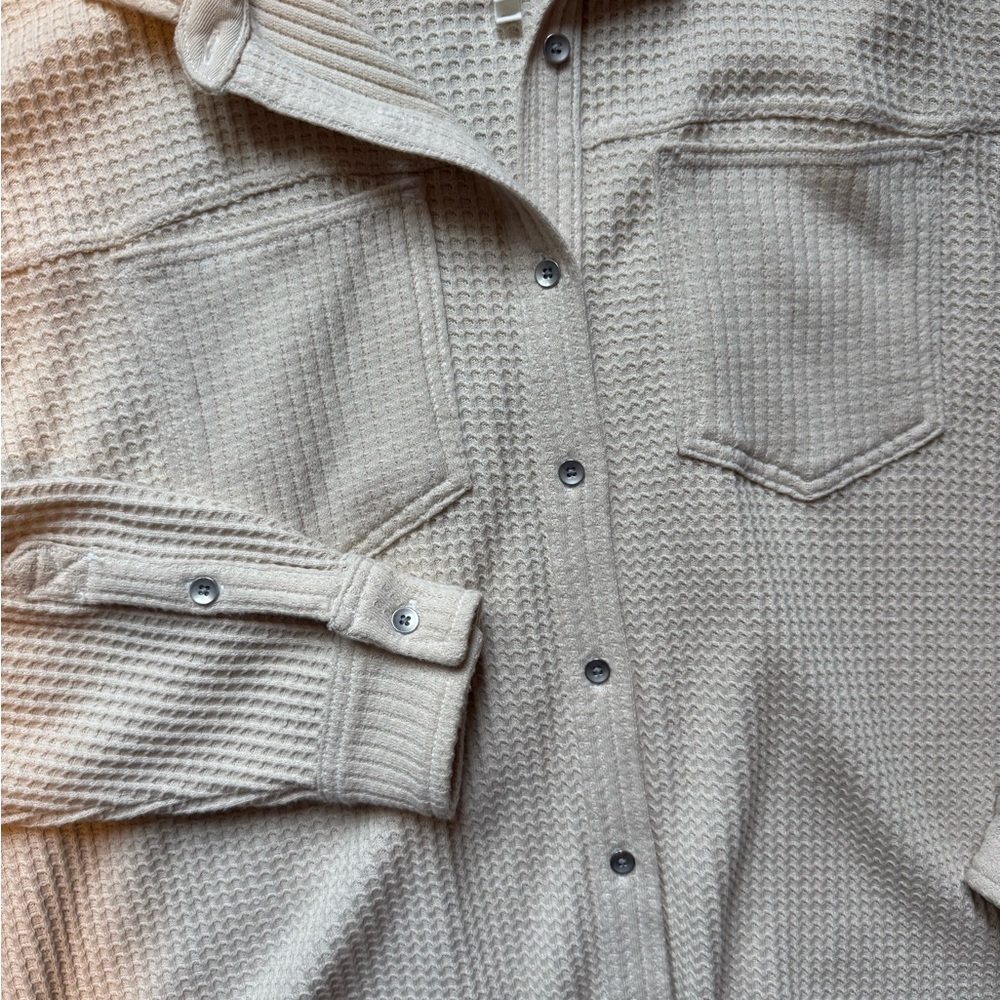 Aerie Anytime Fave Waffle Shirt - Picture 7 of 7